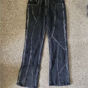 Y2K Black Denim Jeans